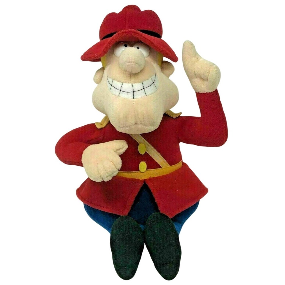 Rocky & Bullwinkle Dudley Do Right the Monties 16" Plush Toy Stuffed Stuffins